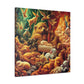 Dreaming Wildlife Wonderland - Canvas