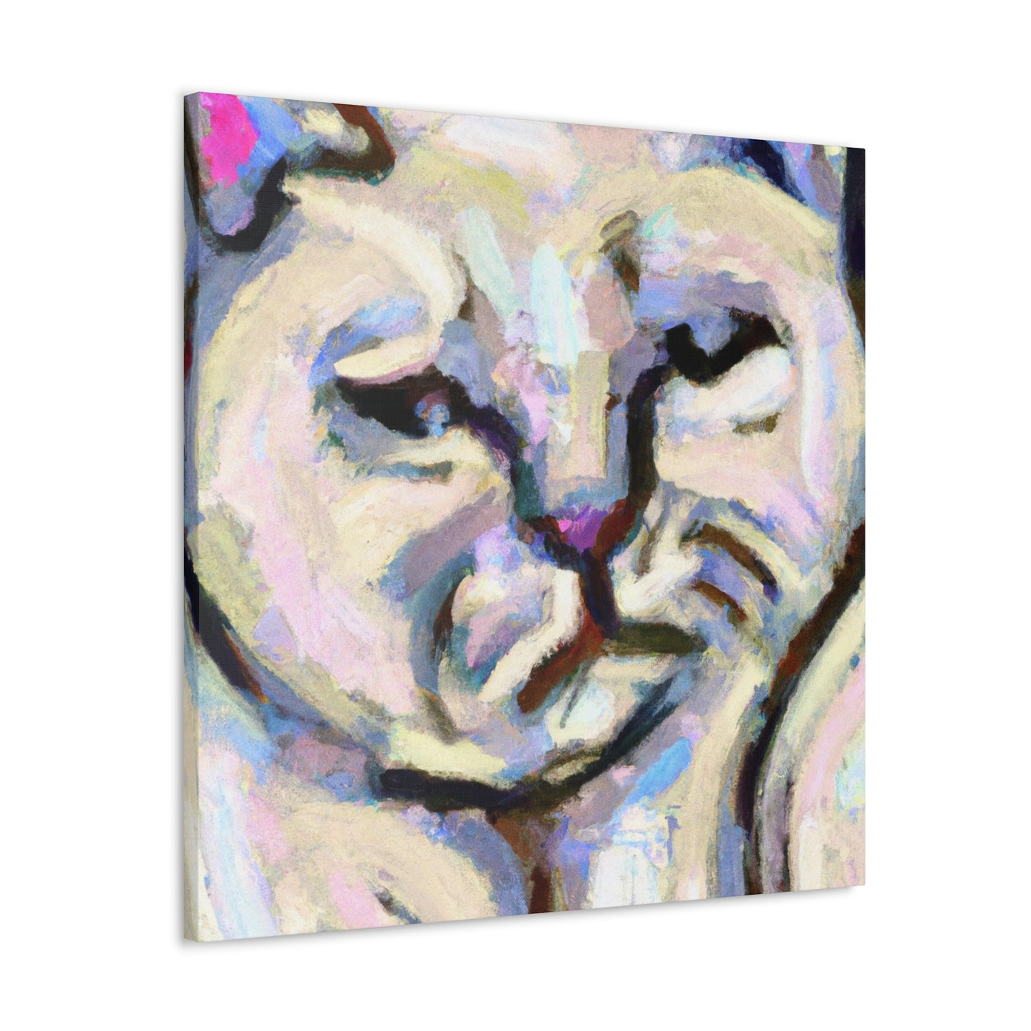 "Siamese in Expressionism" - Canvas