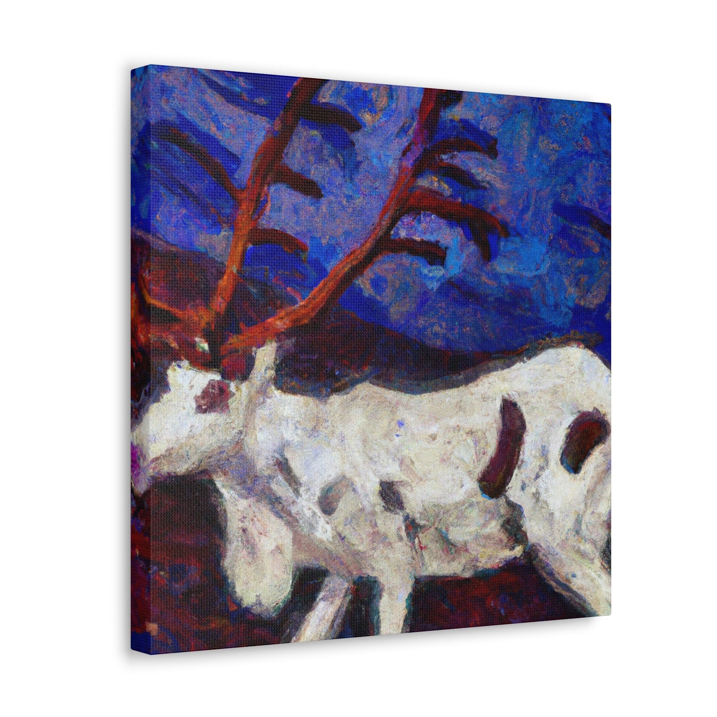 Reindeer O' Sunset - Canvas