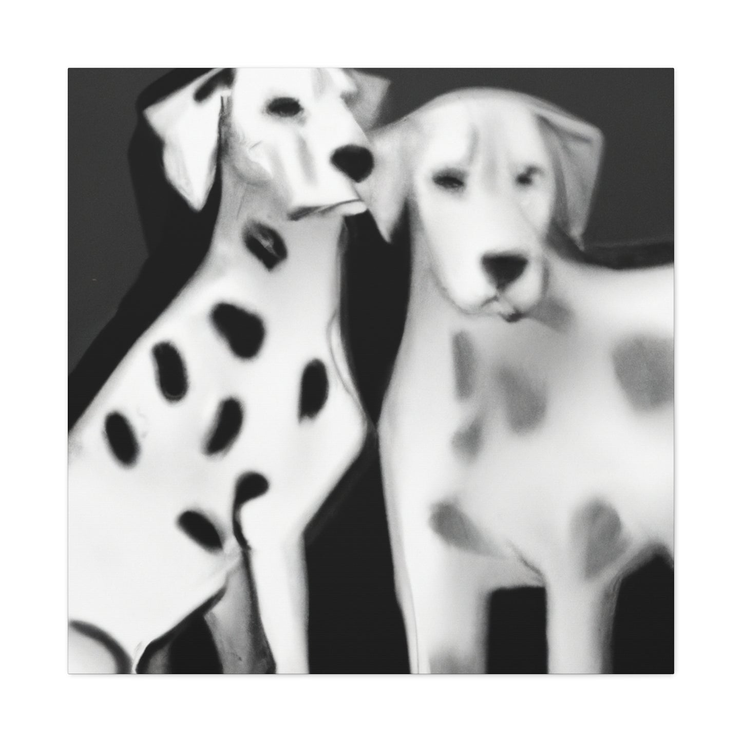 Dalmatian Spot Spectacle - Canvas