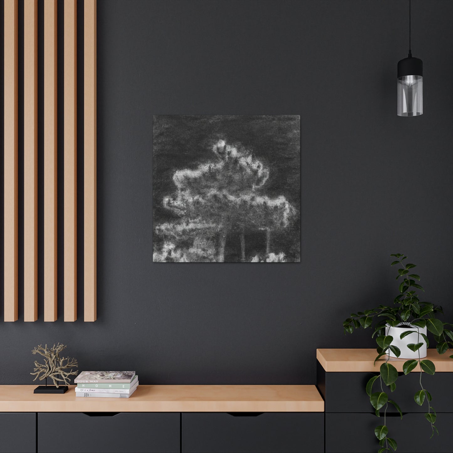 Pine Tree Reflections - Canvas