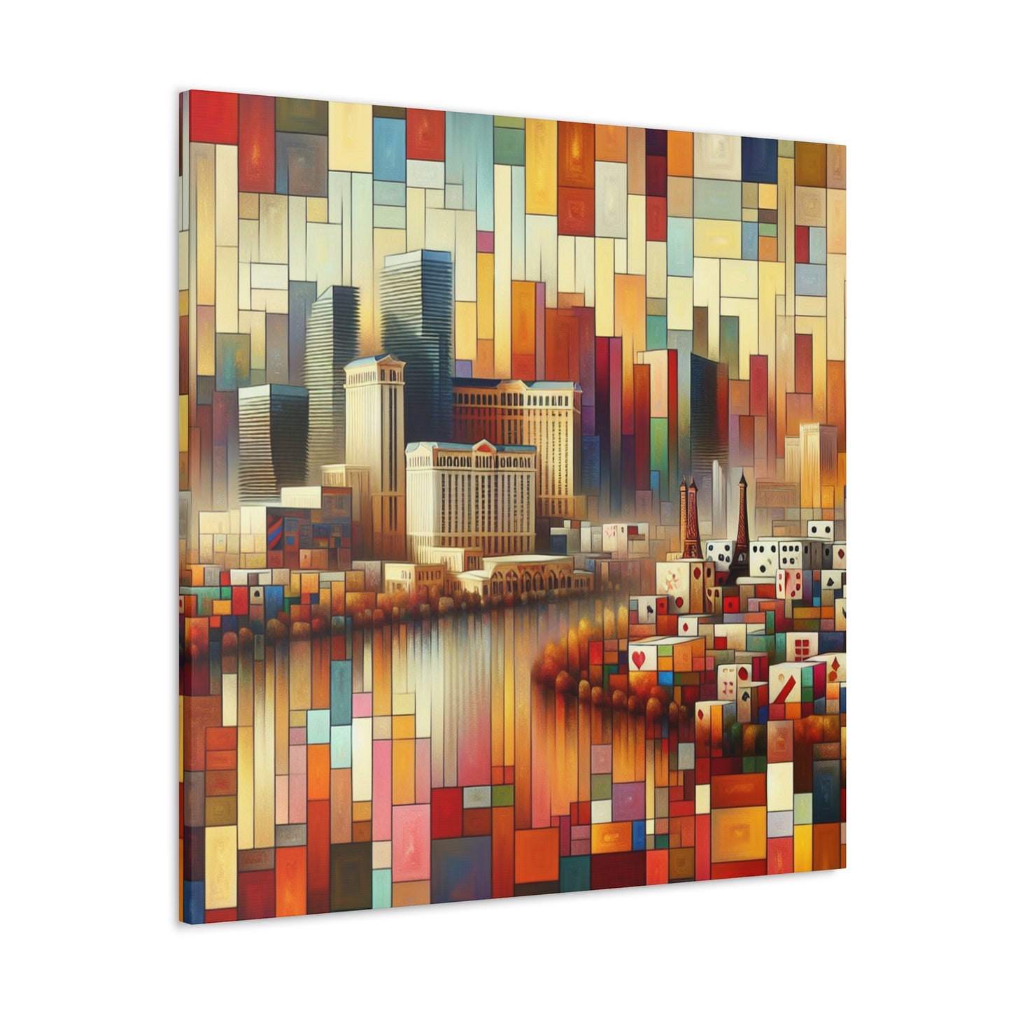 Vegas Illuminated Dreams - Canvas