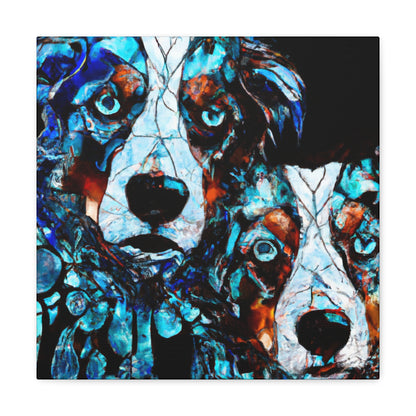 "Australian Shepherds Rejoice" - Canvas