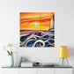 "Ocean Sunrise Splendor" - Canvas