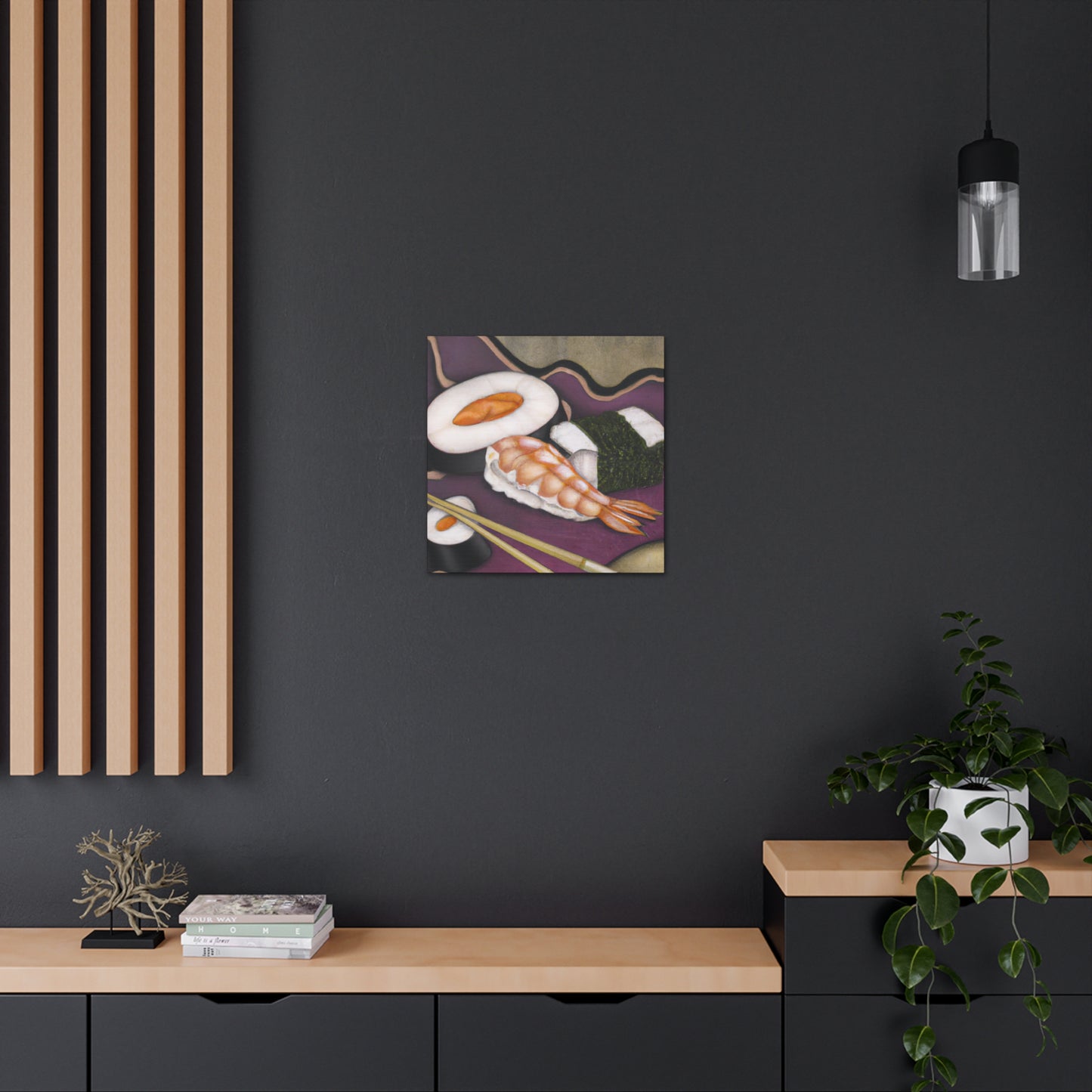 "Sushi of Art Nouveau" - Canvas