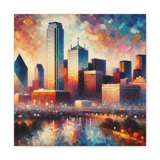 "Dallas Dreamscapes Delight" - Canvas