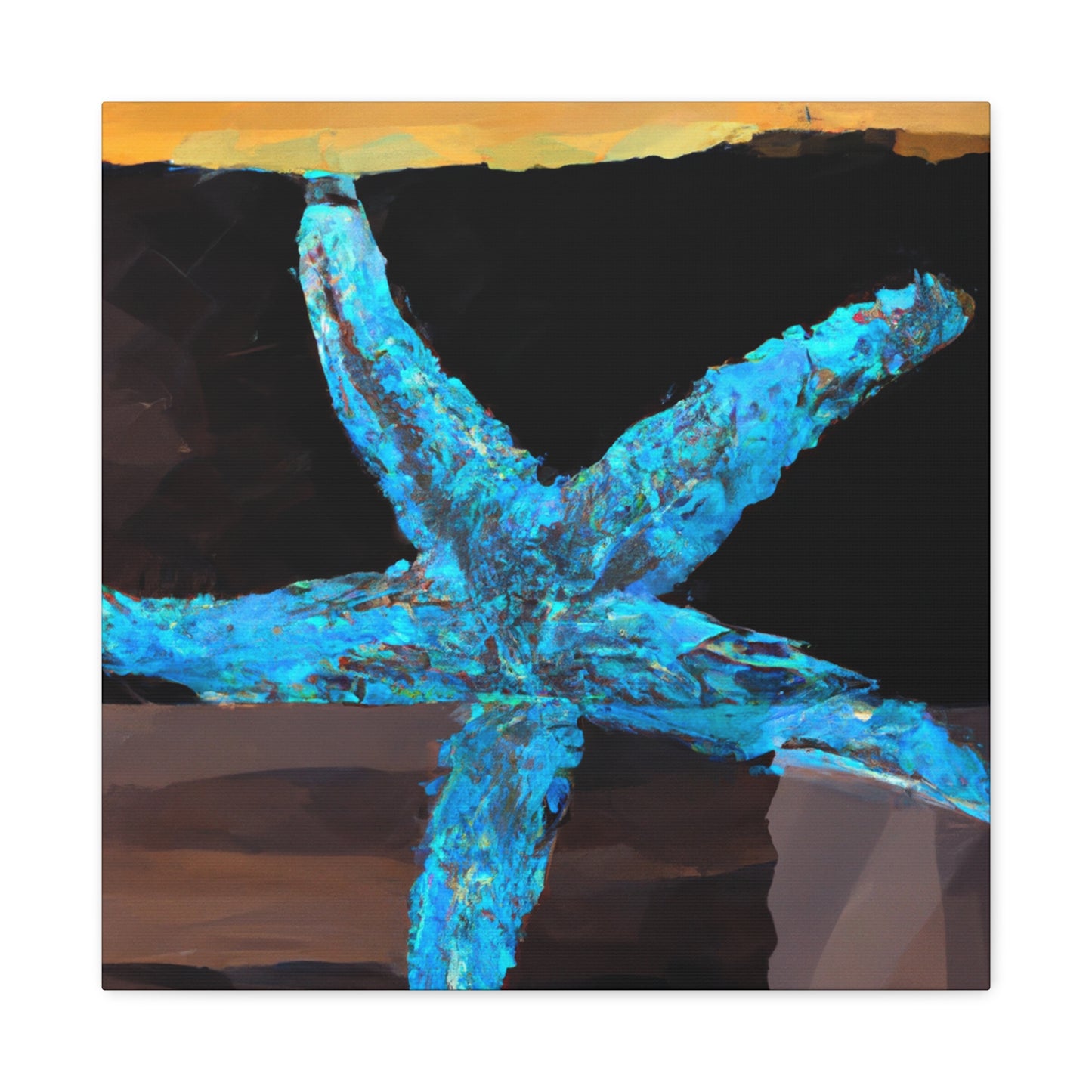 "Starfish at Twilight" - Canvas