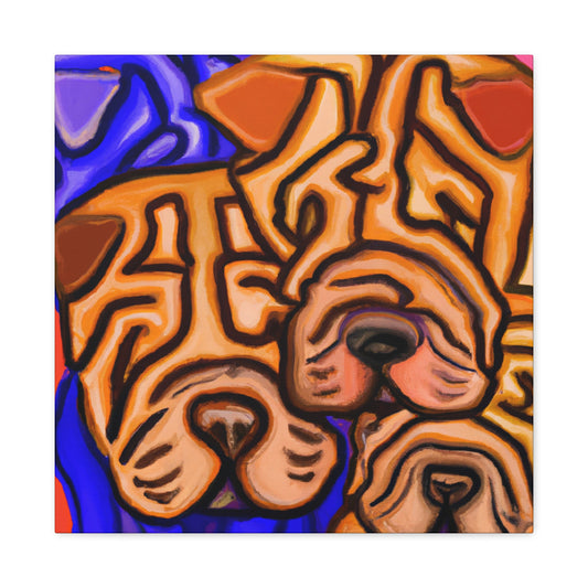 Shar Pei Lyrical Dance - Canvas