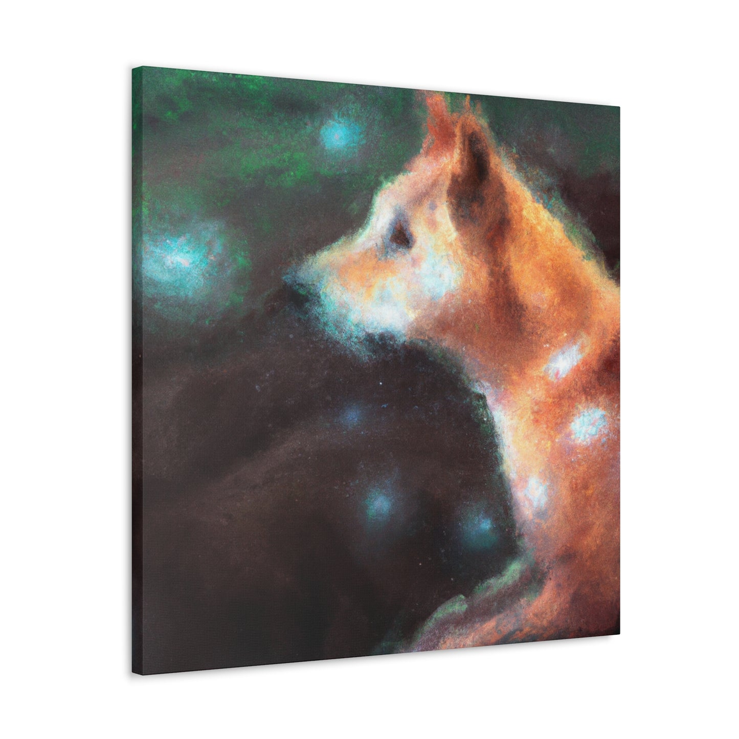 Dingo in Impressionism - Canvas