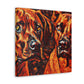 "Ridgeback in Reflection" - Canvas