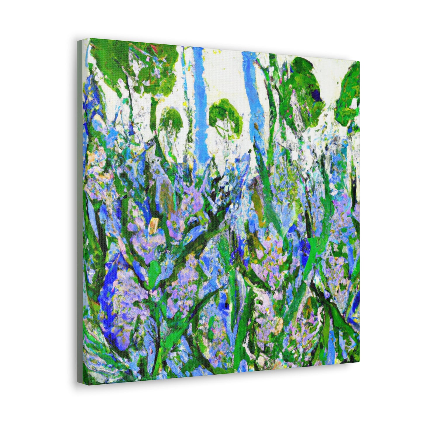 Wildflower Whimsy Abstraction - Canvas