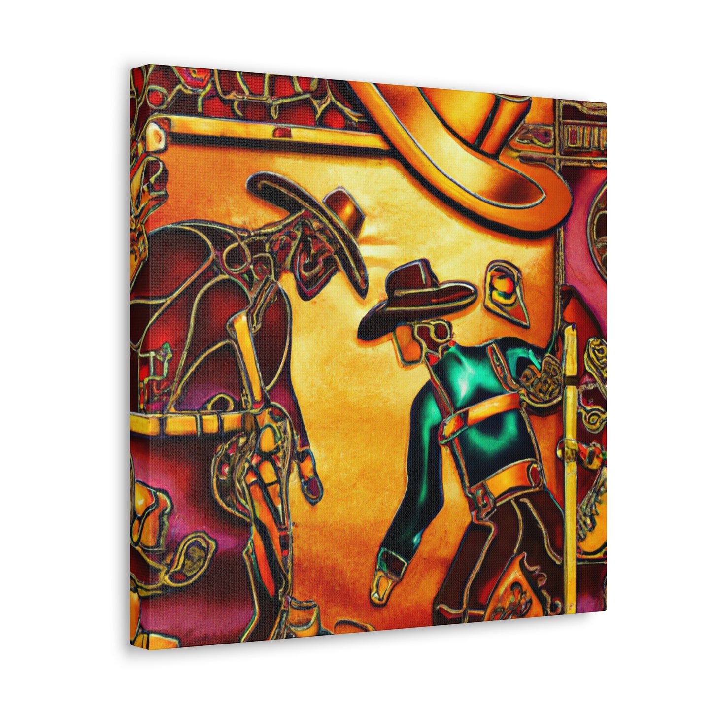 Gleaming Gold Mine - Canvas