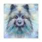 Keeshond's Hyperrealism - Canvas