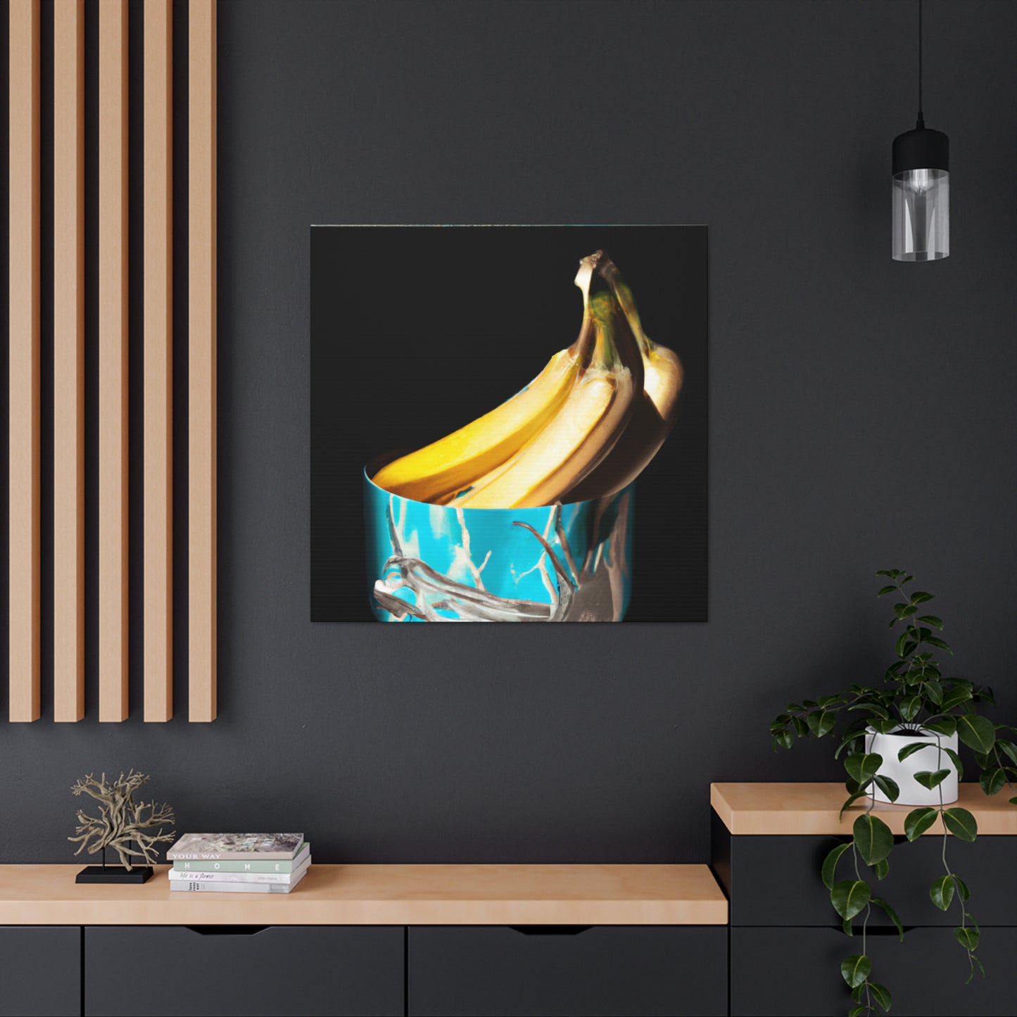 Banana Dreams: Art Nouveau - Canvas