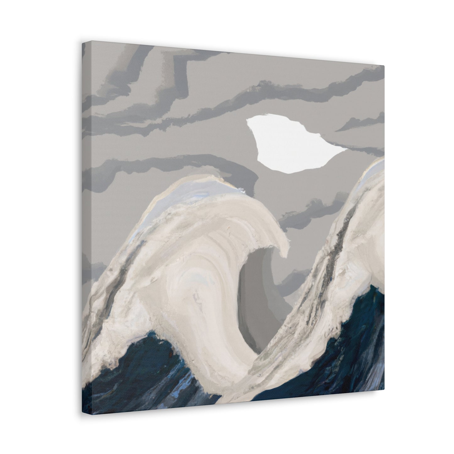 "Ocean's Dreaming Waves" - Canvas