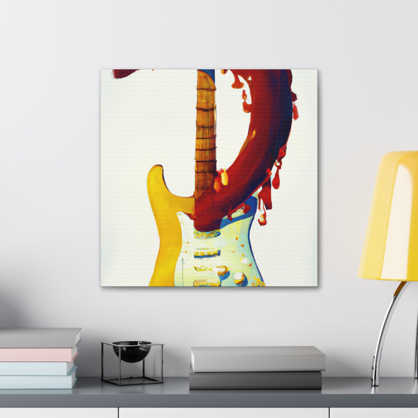 "Fender in Digital Art" - Canvas