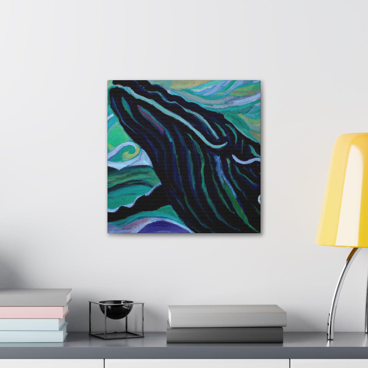 Humpback Whale DecoReflection - Canvas