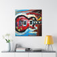 Gibson in Abstraction - Canvas