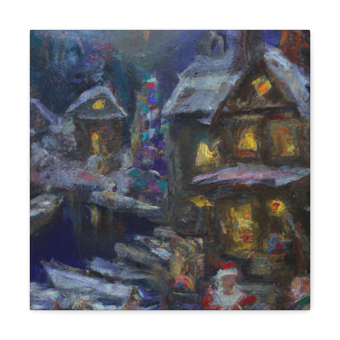 Santa's Workshop Wonderland - Canvas