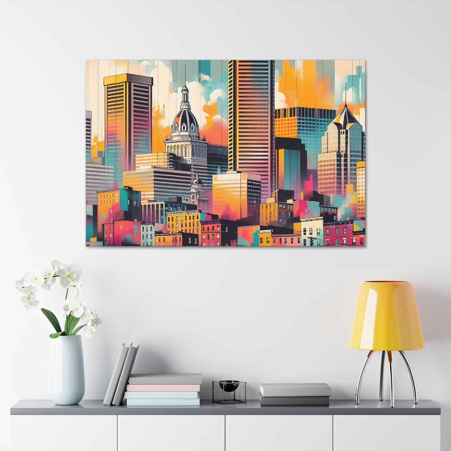 Brick City Awakening - Canvas