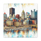 Steel City Sunrise Dream - Canvas