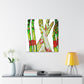 "Spring Asparagus Bouquet" - Canvas