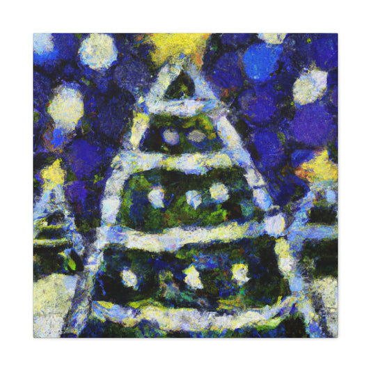 "Christmas Tree Glorified" - Canvas