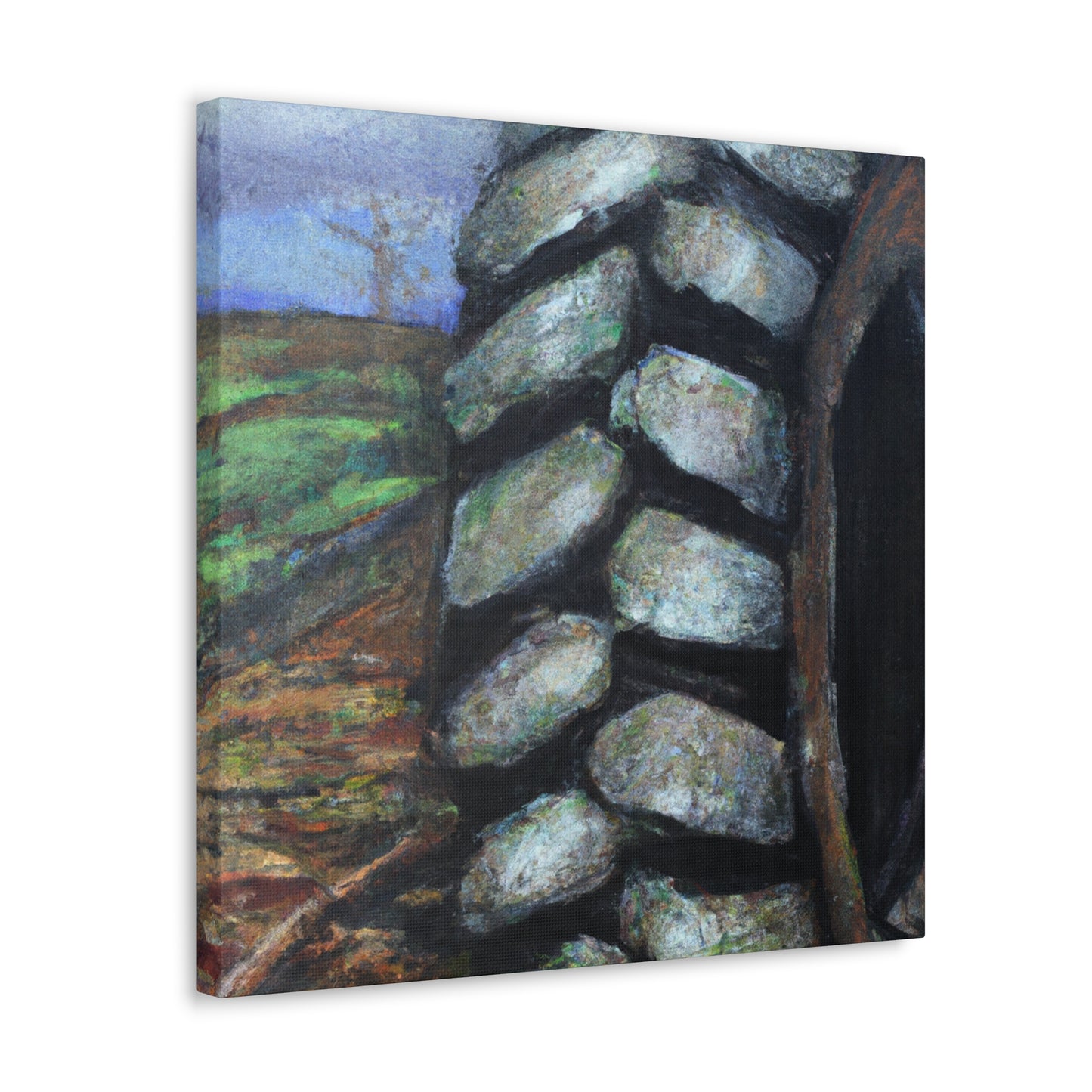 Tire of the Tractor - Canvas