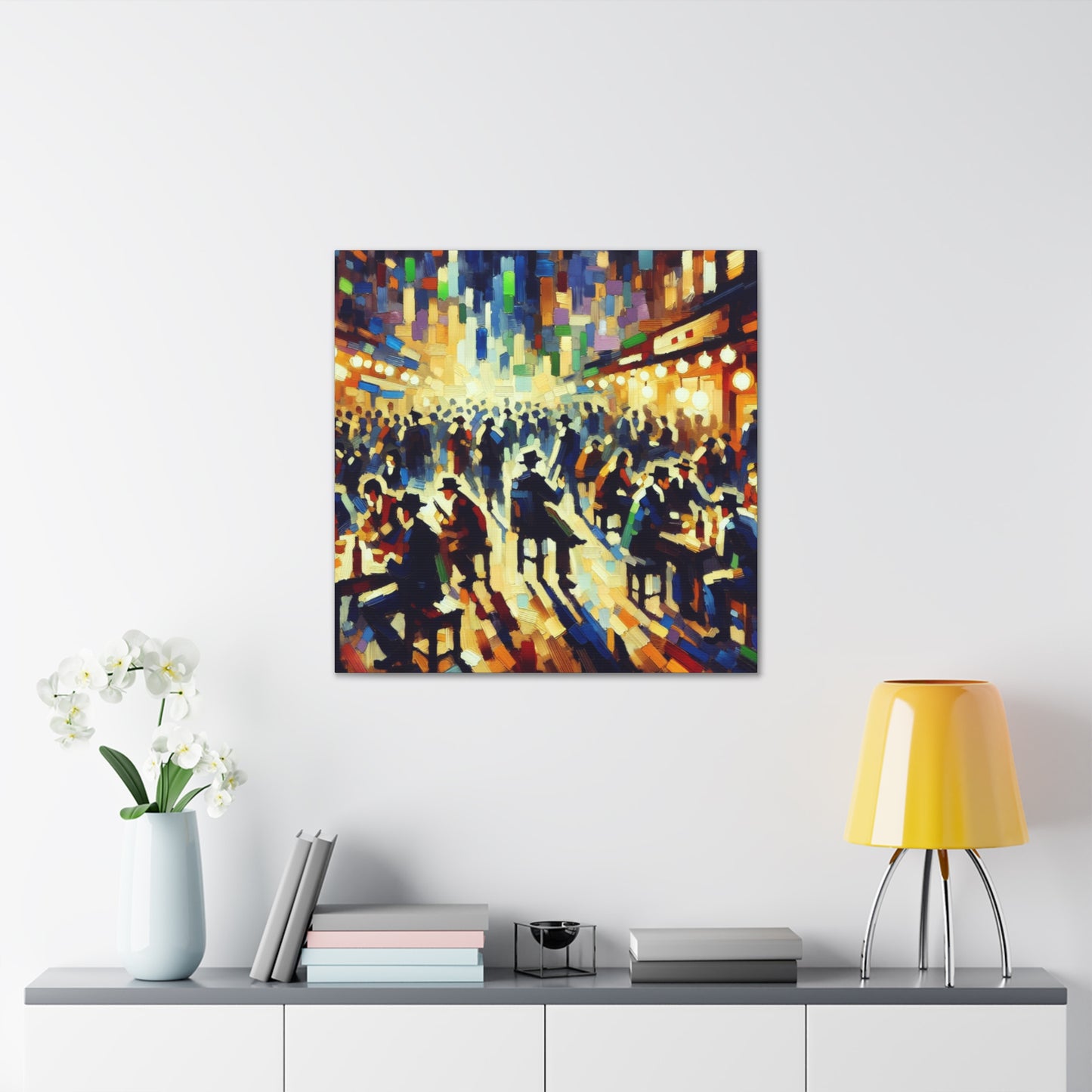 Harmony in Nightfall - Canvas