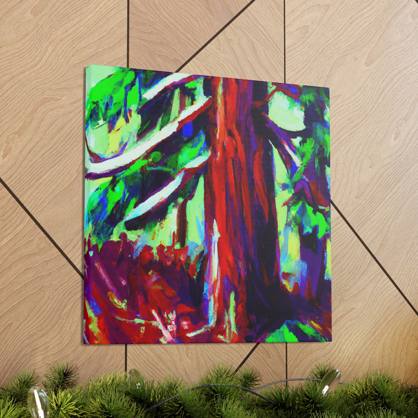 "Redwood in Abstraction" - Canvas