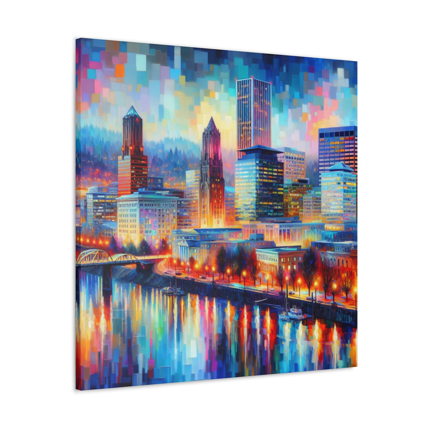 "City of Pacific Dreams" - Canvas