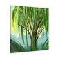 Willow Tree Reflection - Canvas