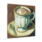 Coffee Cup Grandeur - Canvas