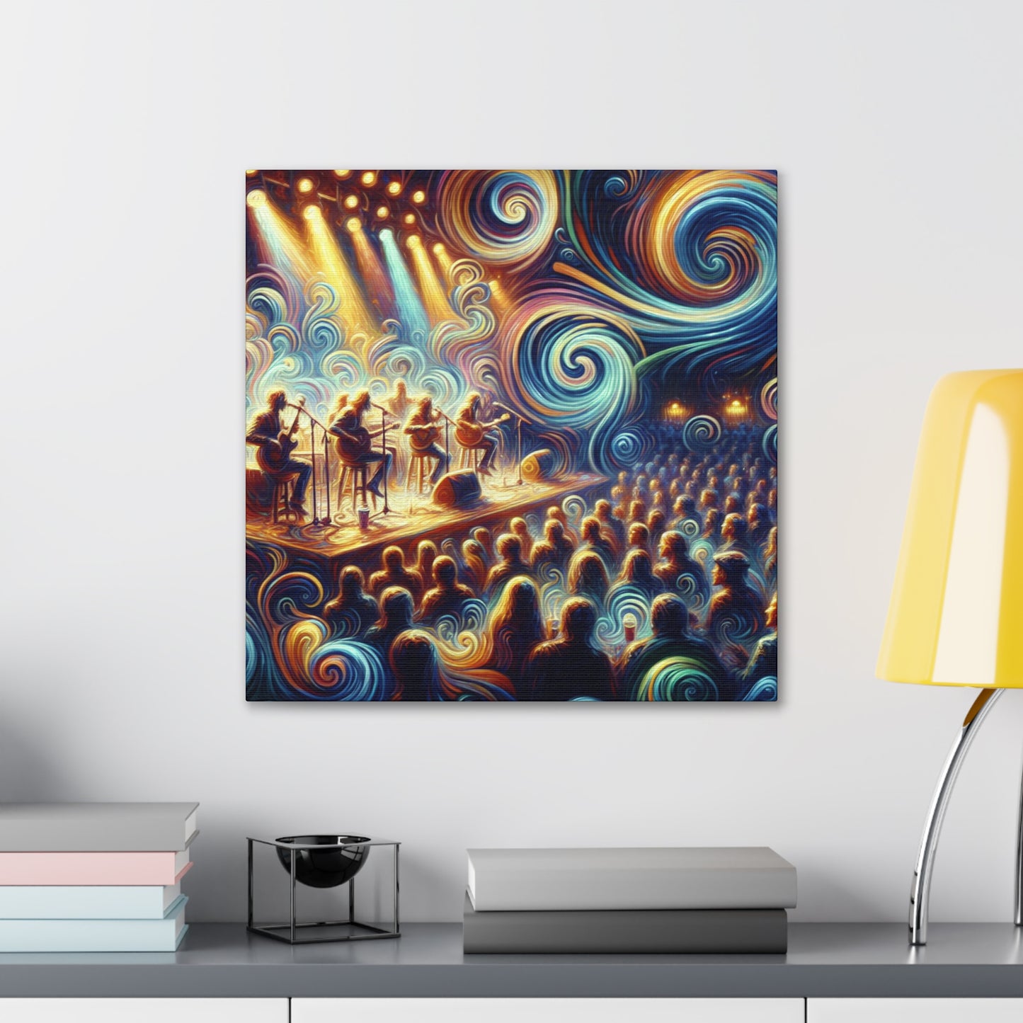 "Sonic Opulence Unleashed" - Canvas