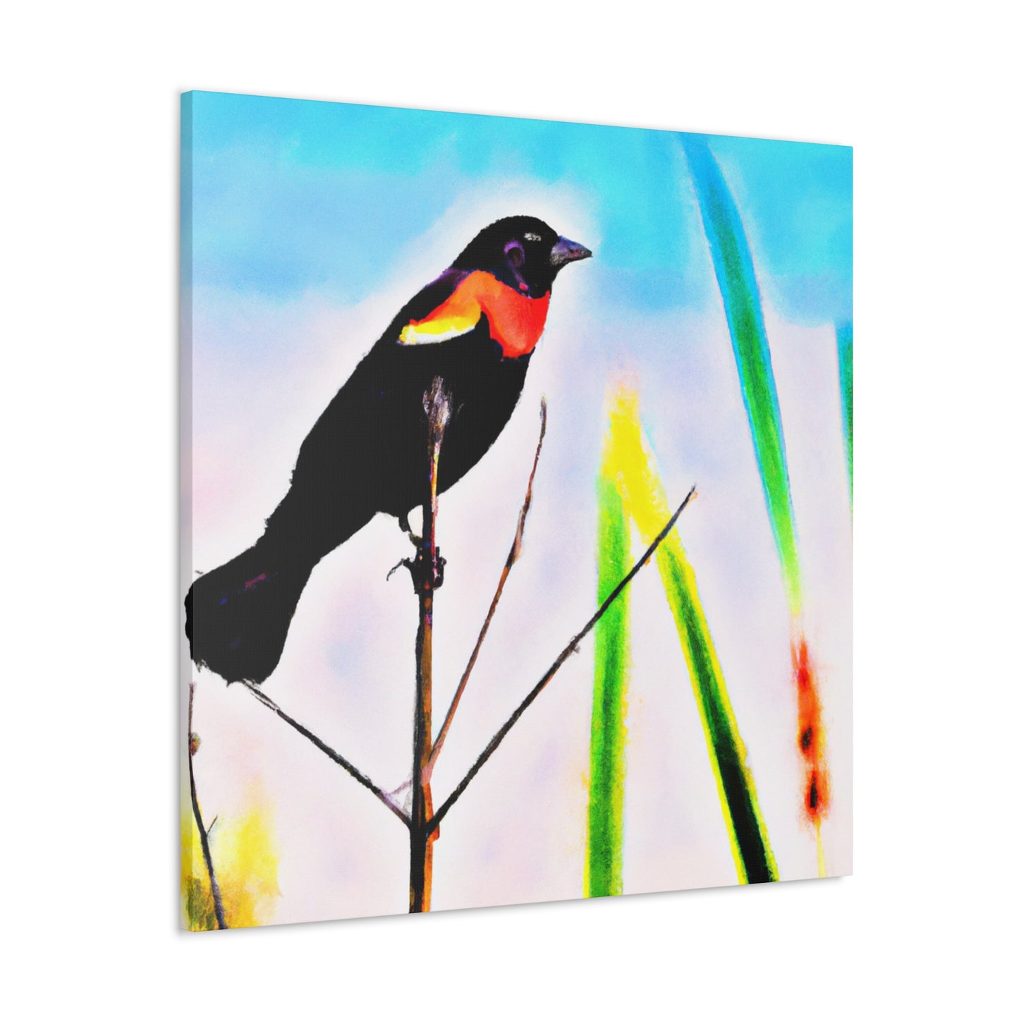 Red-winged Blackbird Glory - Canvas