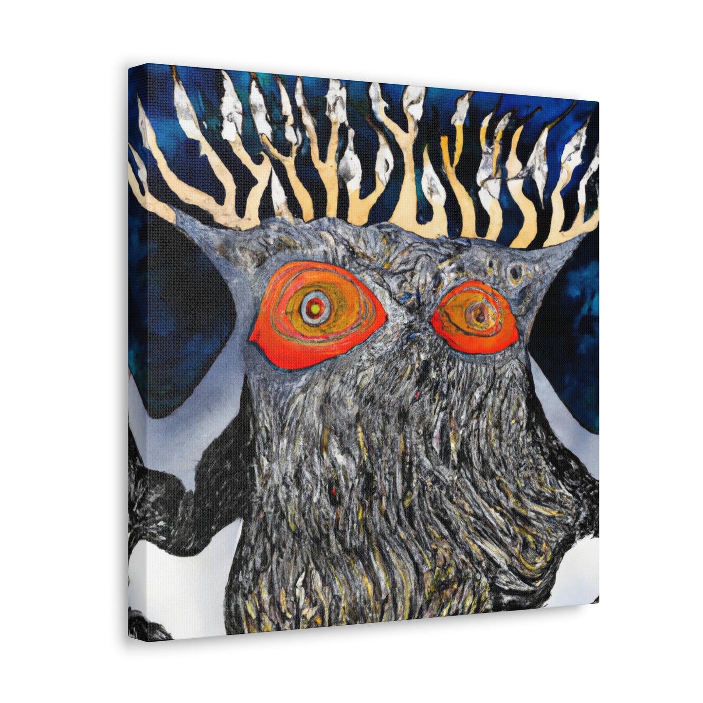 Porcupine in Dreamscape - Canvas