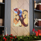 Frilled Lizard Reflection - Canvas