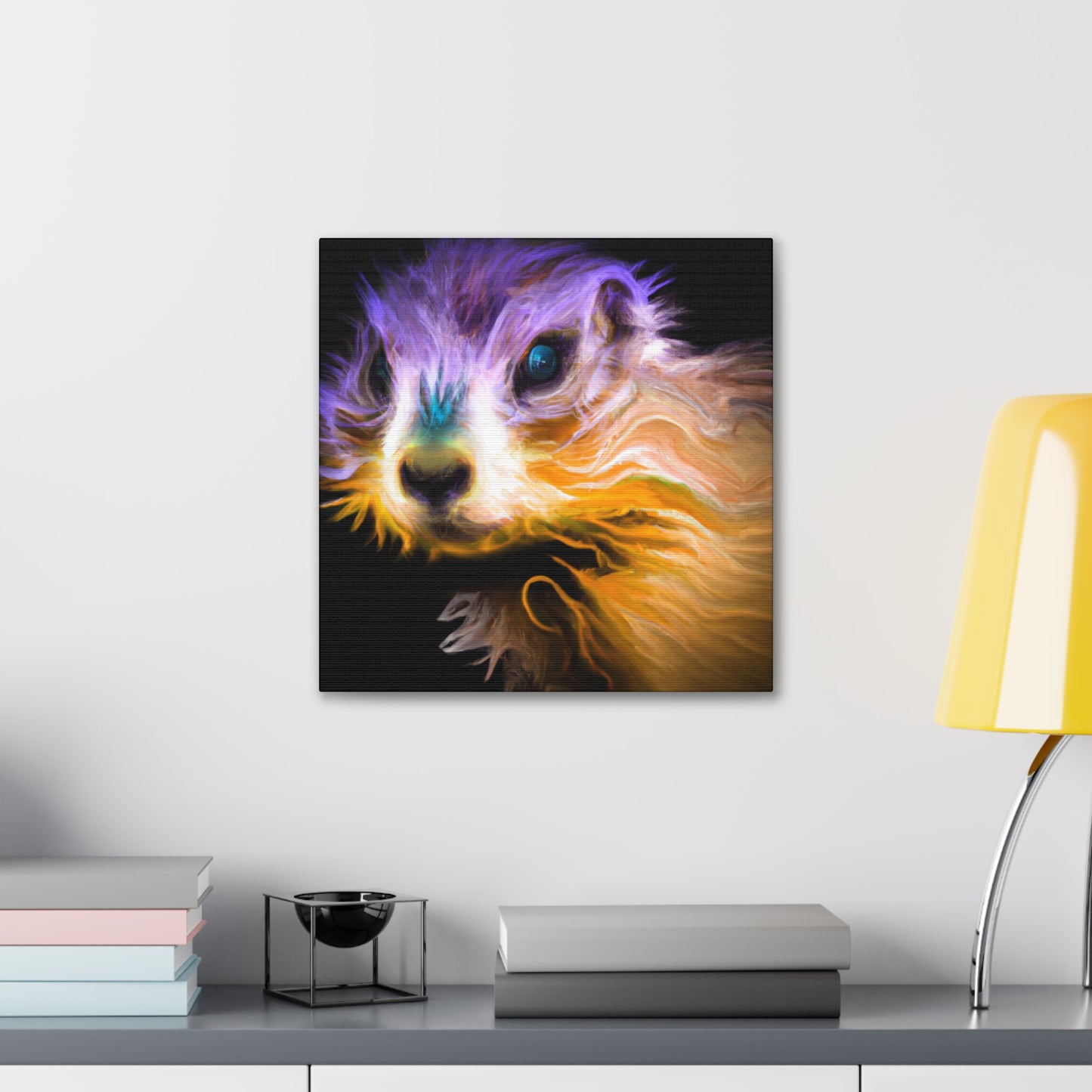 "Prairie Dog Sunset Glow" - Canvas