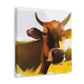 Pastoral Bovine Beauty - Canvas