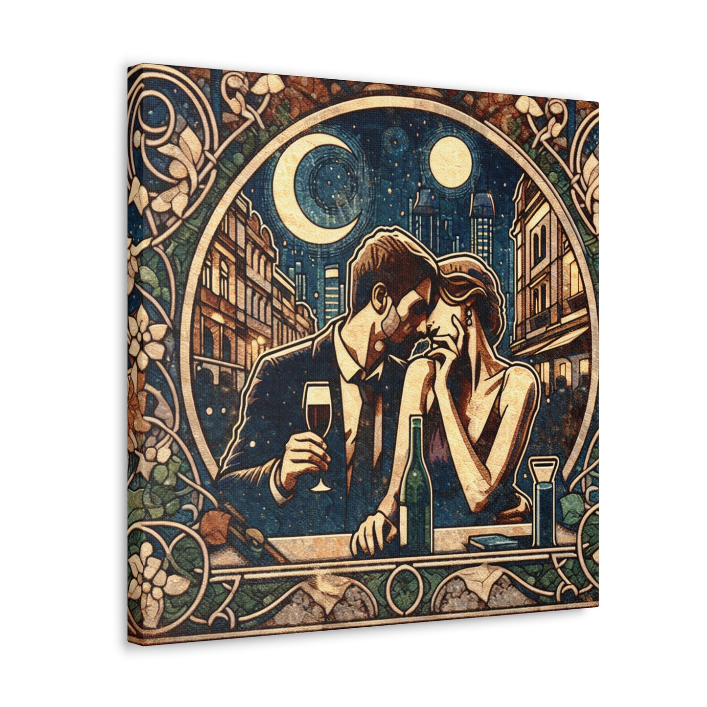 Ethereal Enchantment: Date Night - Canvas