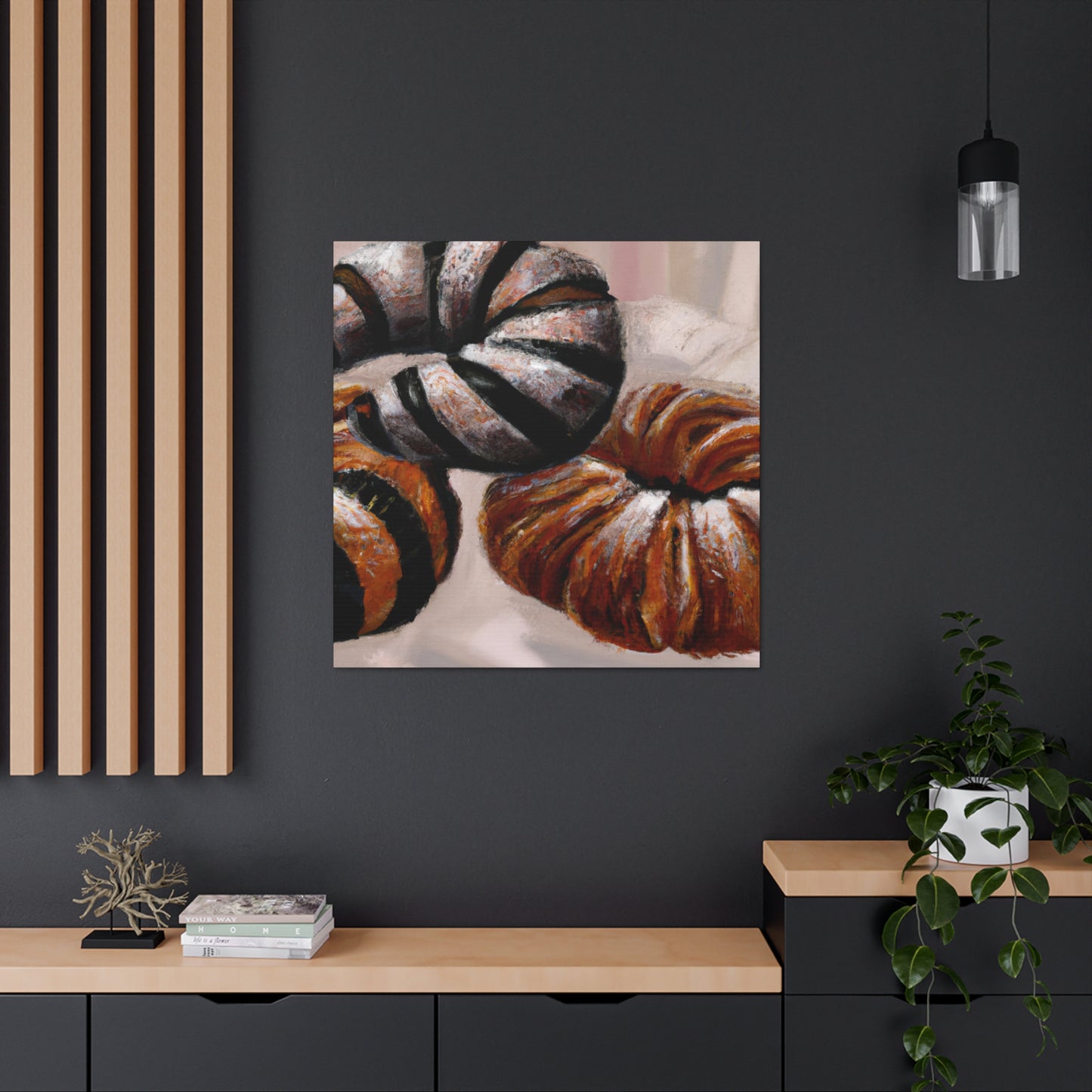 Sweet Pastry Delights - Canvas