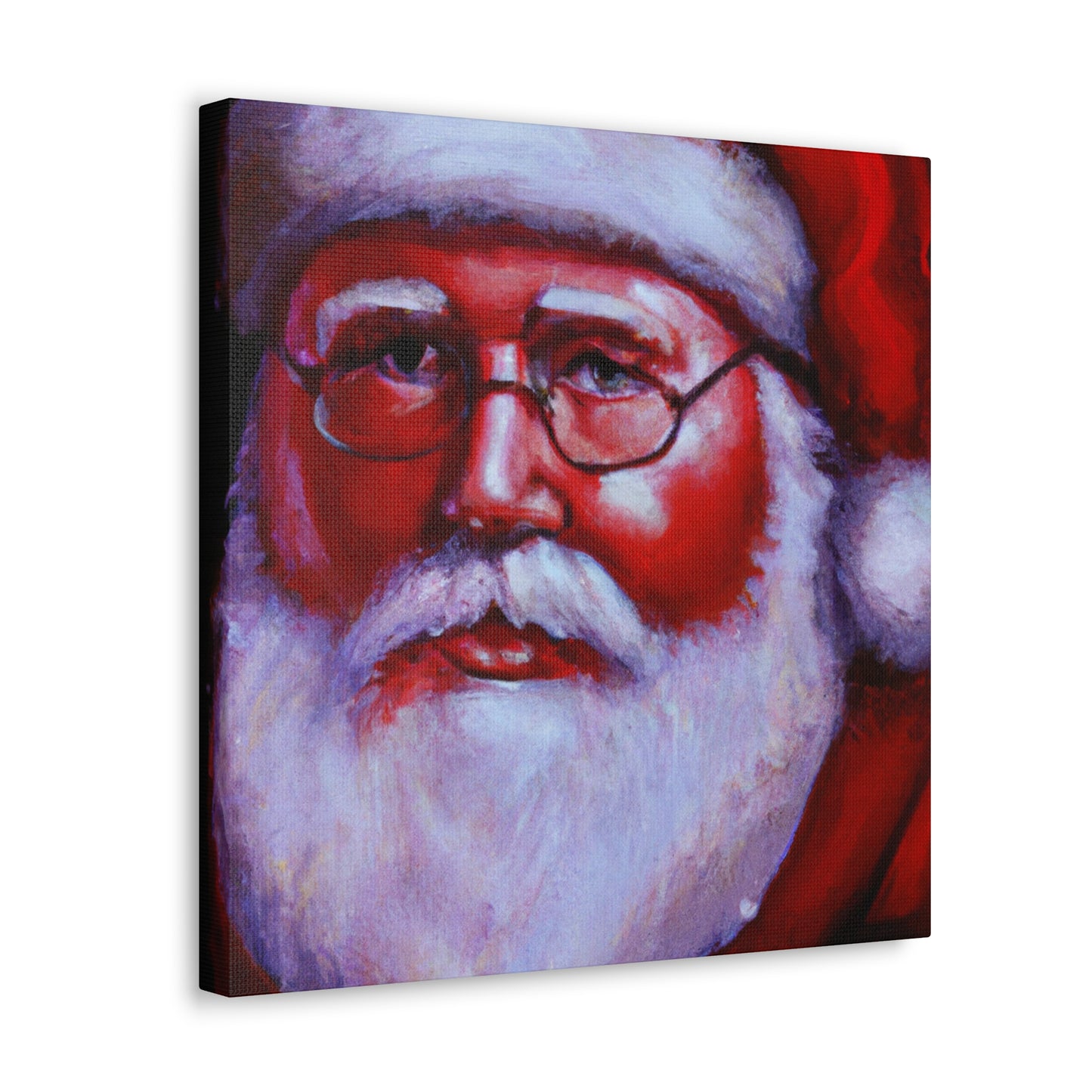 Santa Comes To Town - Canvas