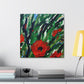 Poppies In Abstract - Canvas