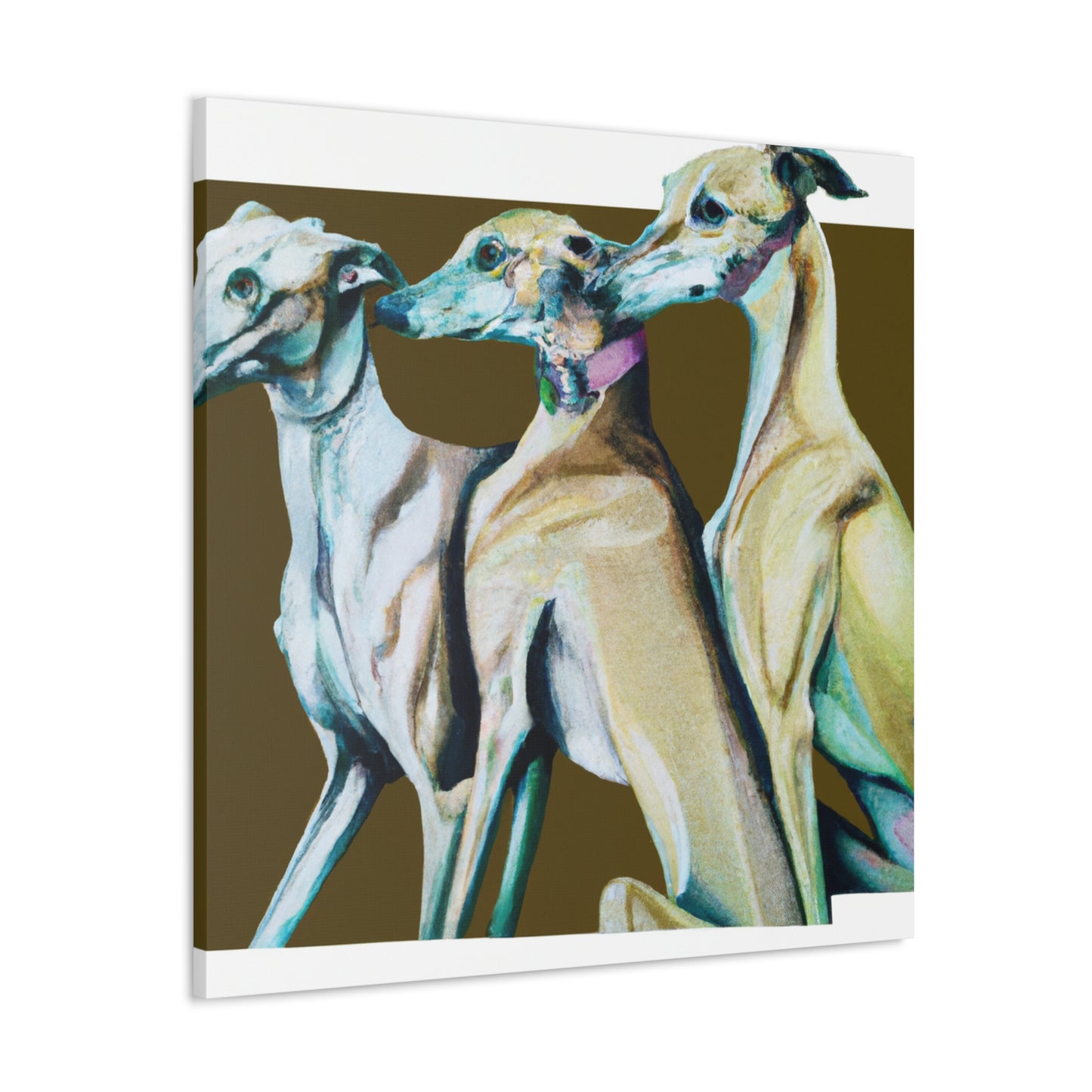 Greyhound in Splendor - Canvas