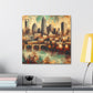 "Aetheric Charlotte Twilight" - Canvas