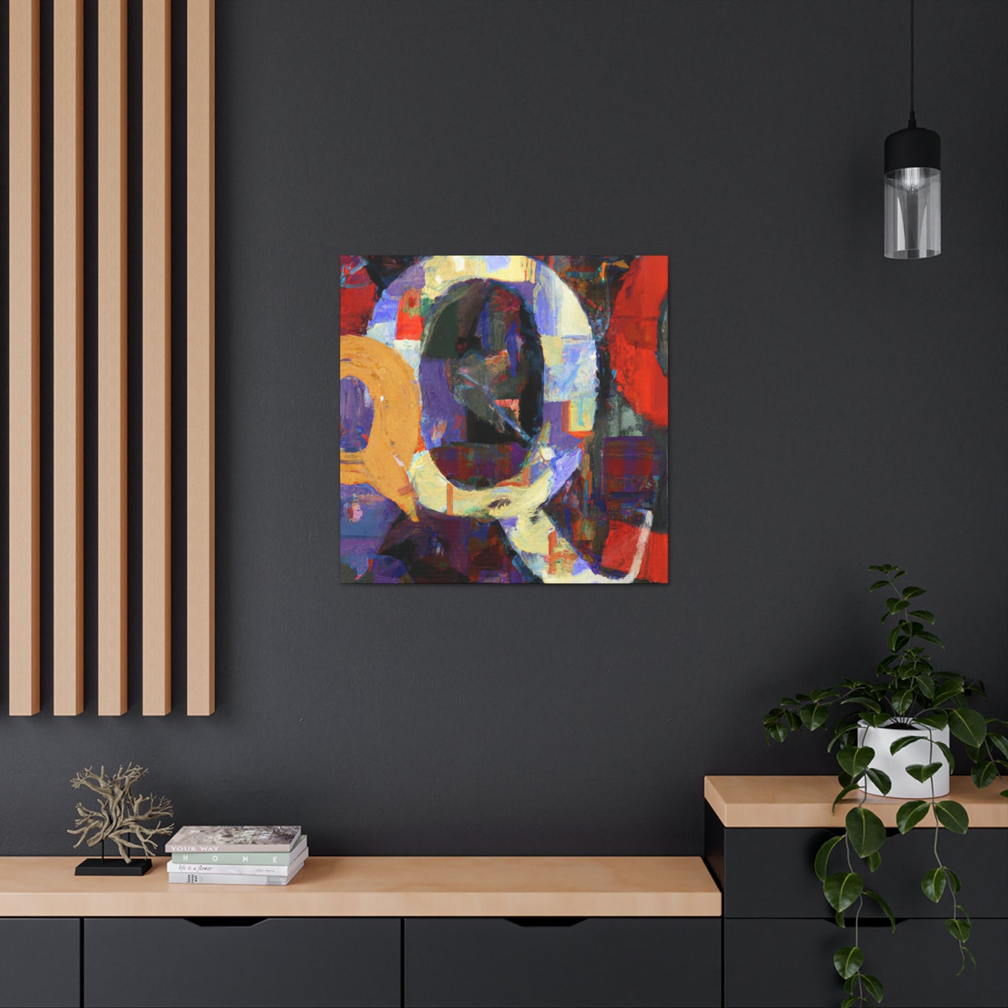 Q's Abstract Dreams - Canvas