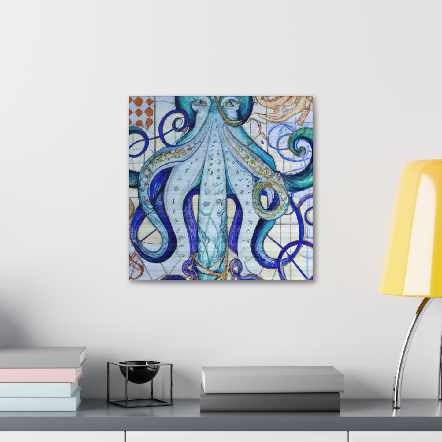 "Octopus in Splendor" - Canvas