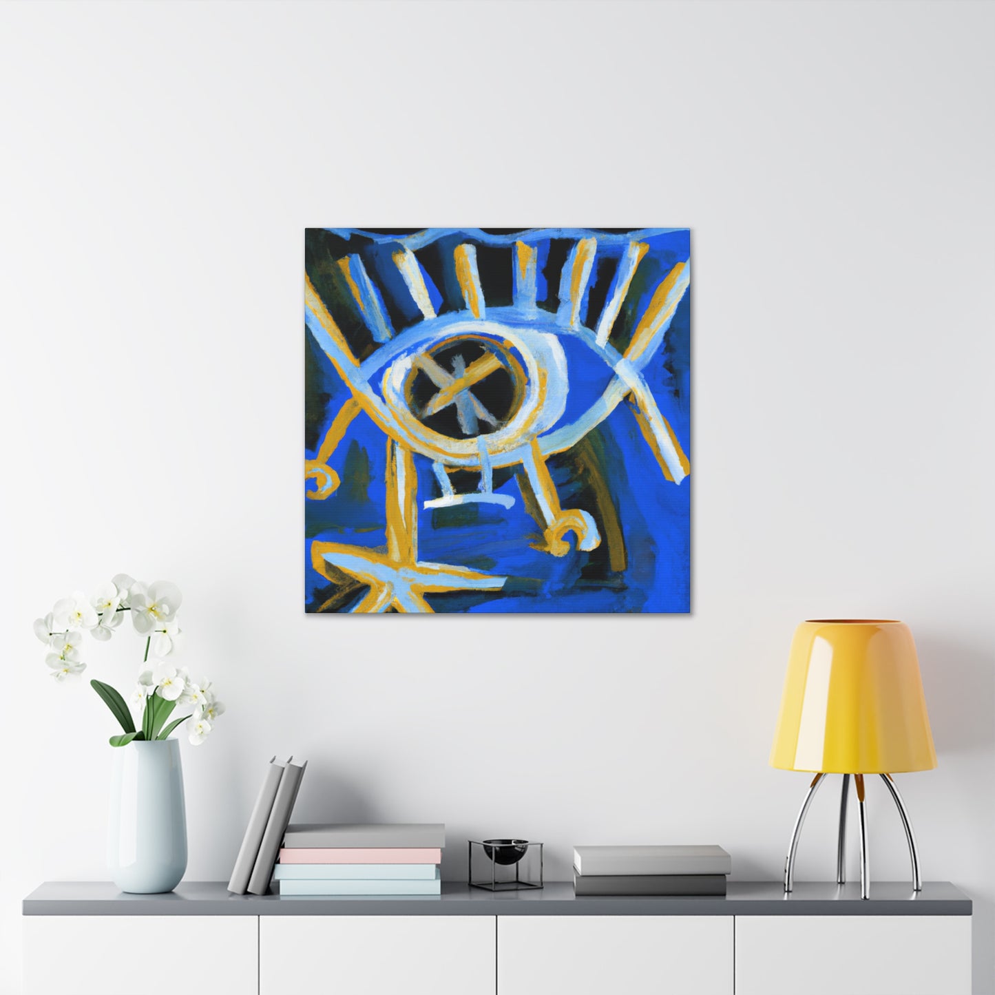 Compass in Expressionism - Canvas