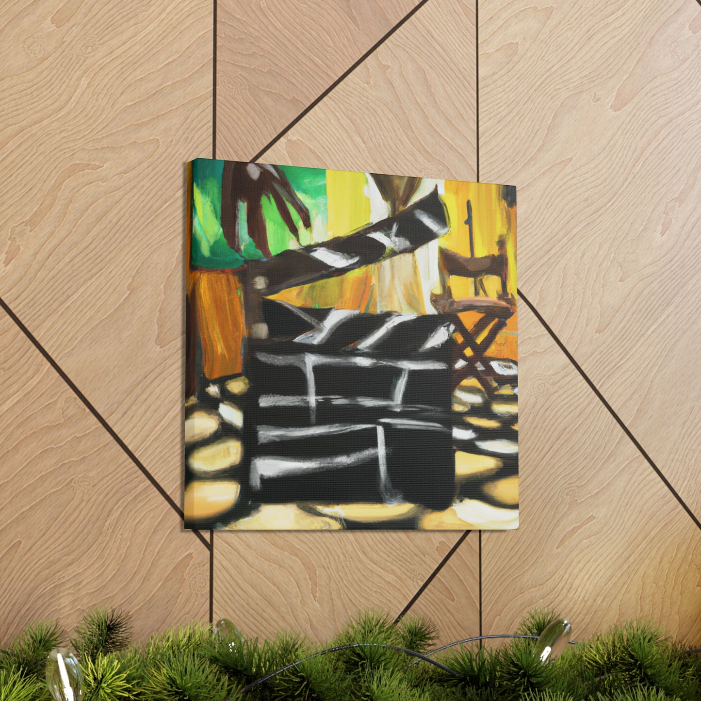 Movie Clapboard Fantasia - Canvas