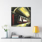 Subway Train Symphony. - Canvas